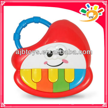 Kids Cartoon Strawberry Piano Musical Instrument Set Toy For Sale